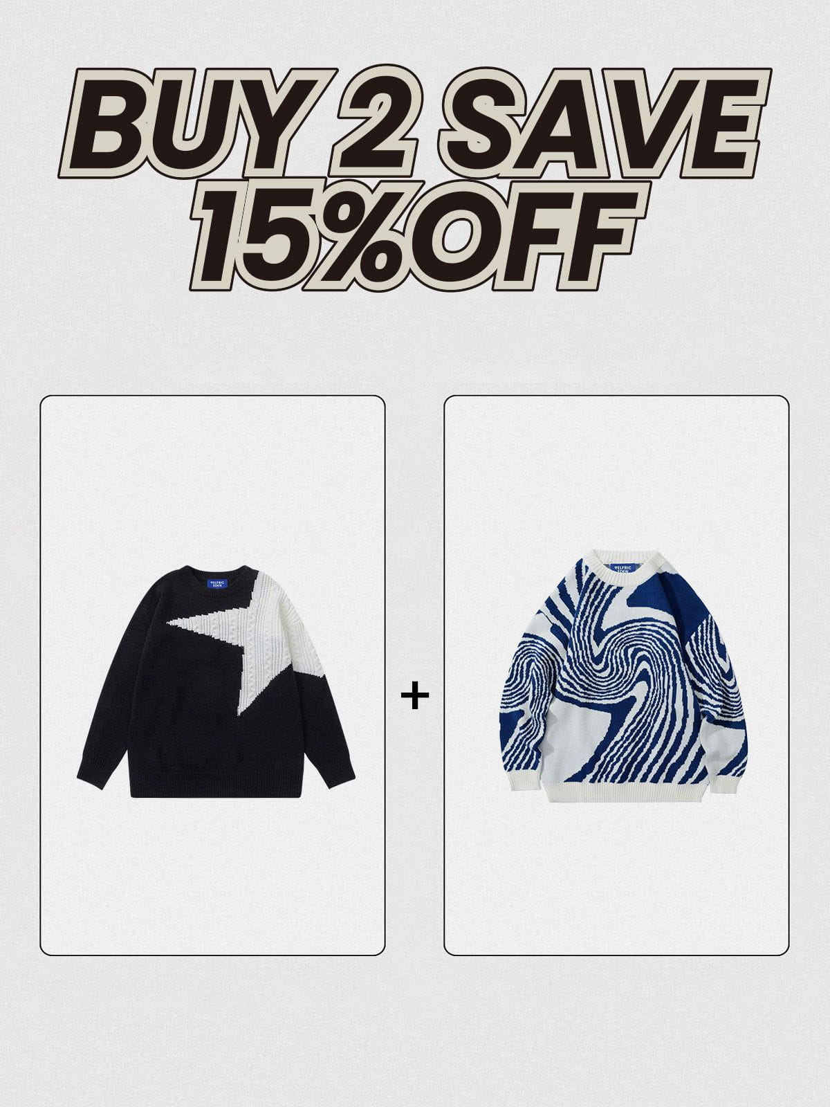 Aelfric Eden Star Patchwork Sweater - Image 3