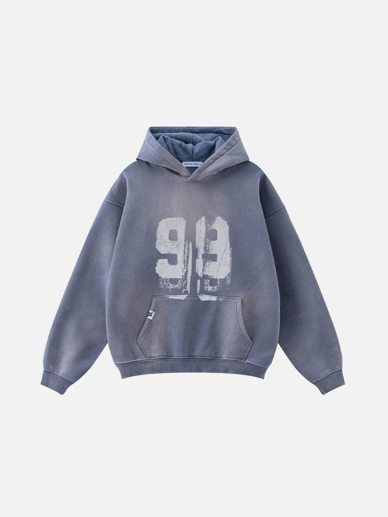 Aelfric Eden Graffiti Number Hoodie