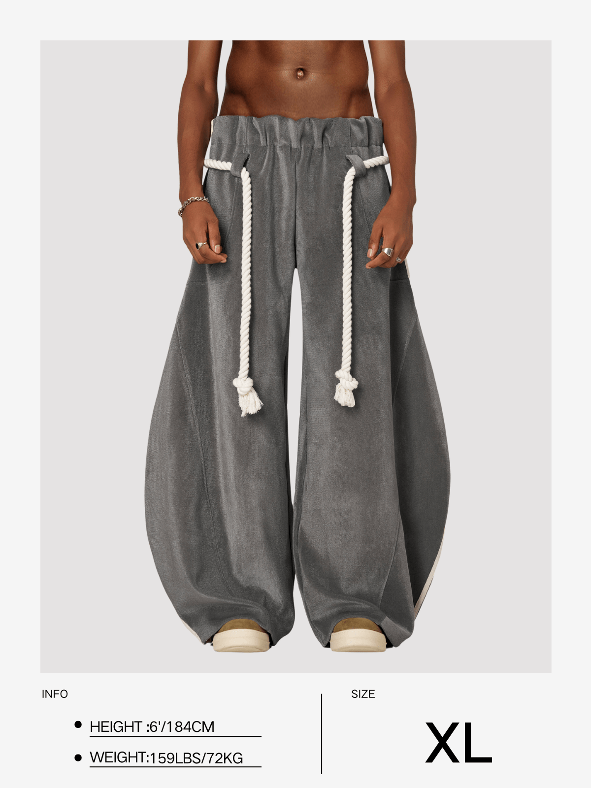 Aelfric Eden Stripe Super Baaggy Sweatpants - Image 17