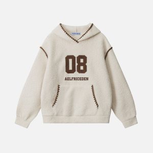 Aelfric Eden 08 Graphic Cropped Pullover Hoodie