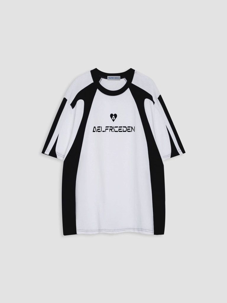 Aelfric Eden Color Blocking Patchwork Tee