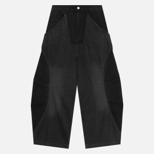 Aelfric Eden Patchwork Super Baaggy Barrel Jeans