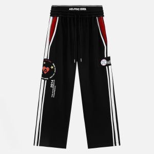 Aelfric Eden Double Waist Stripe Baaggy Sweatpants