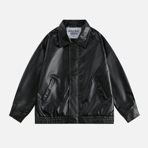 Aelfric Eden Essential Faux Leather Jacket