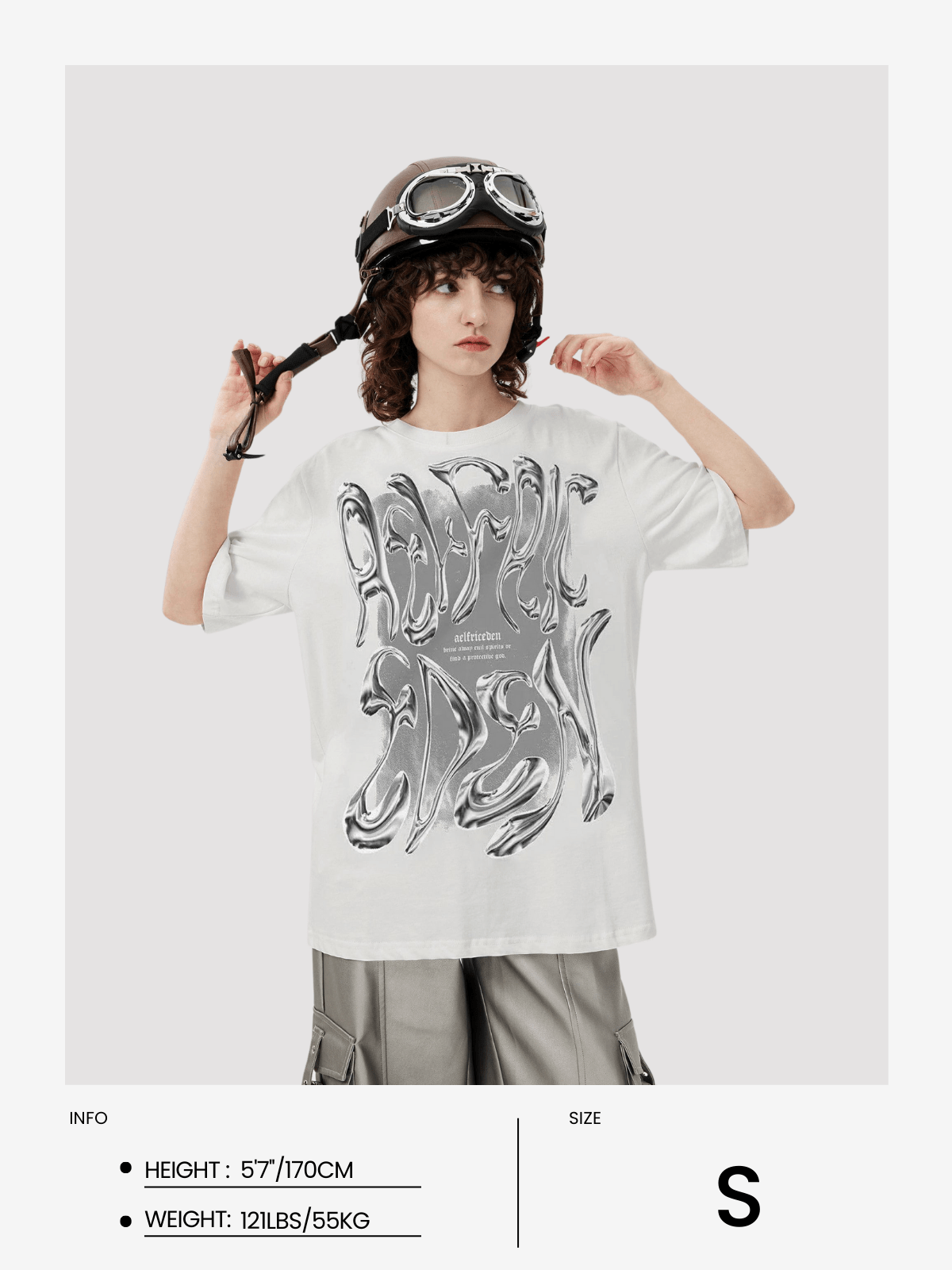 Aelfric Eden Futuristic Liquid Metal Design Tee - Image 10