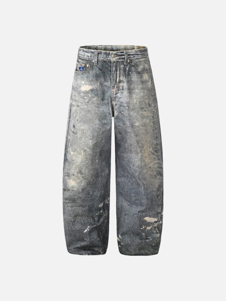 Aelfric Eden Faded Baaggy Jeans