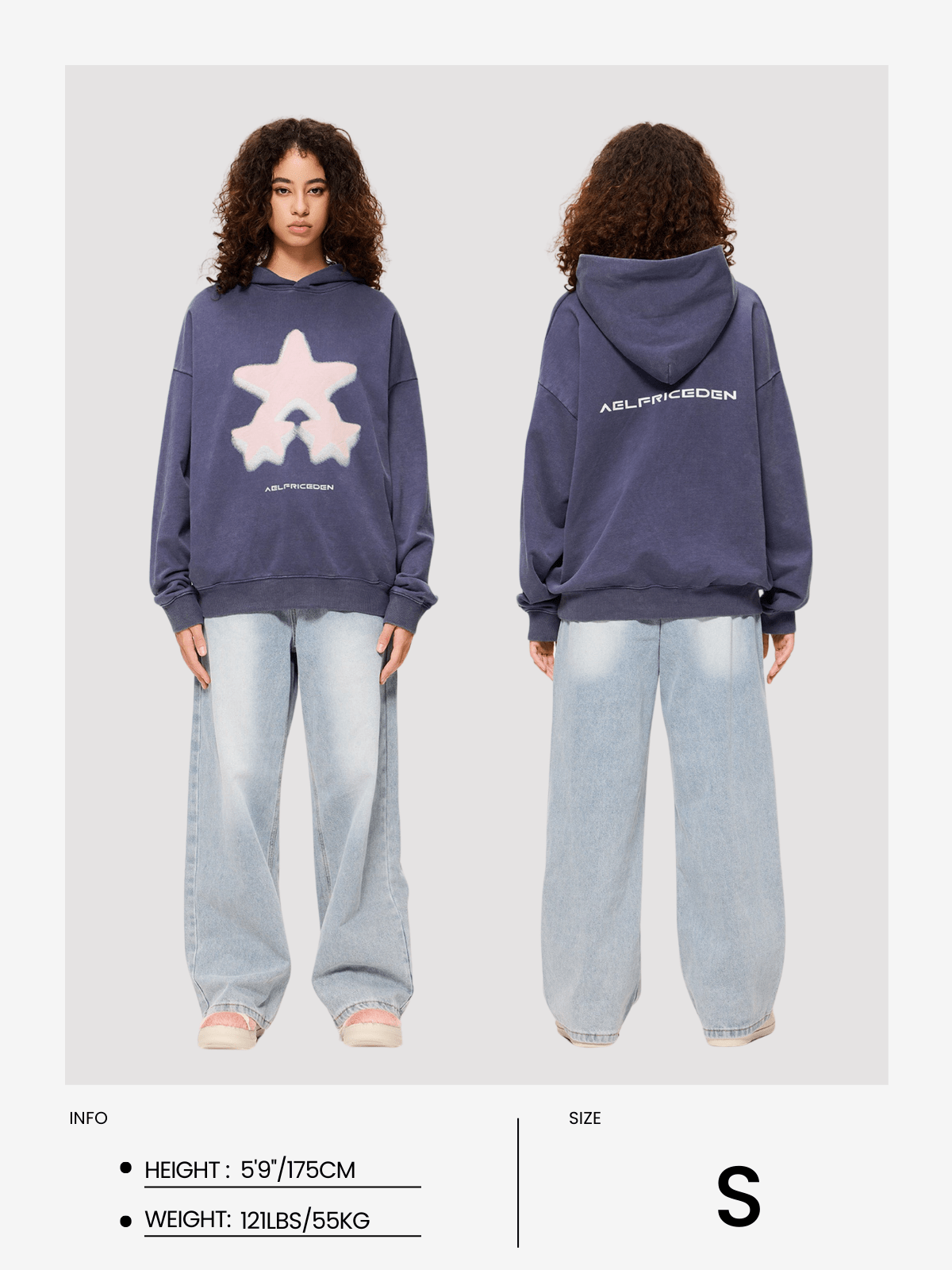 Aelfric Eden Blurring Eden Star Hoodie - Image 14