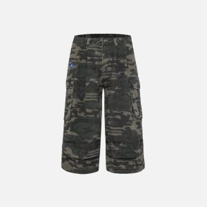 Aelfric Eden Camo Utility Longline Jorts
