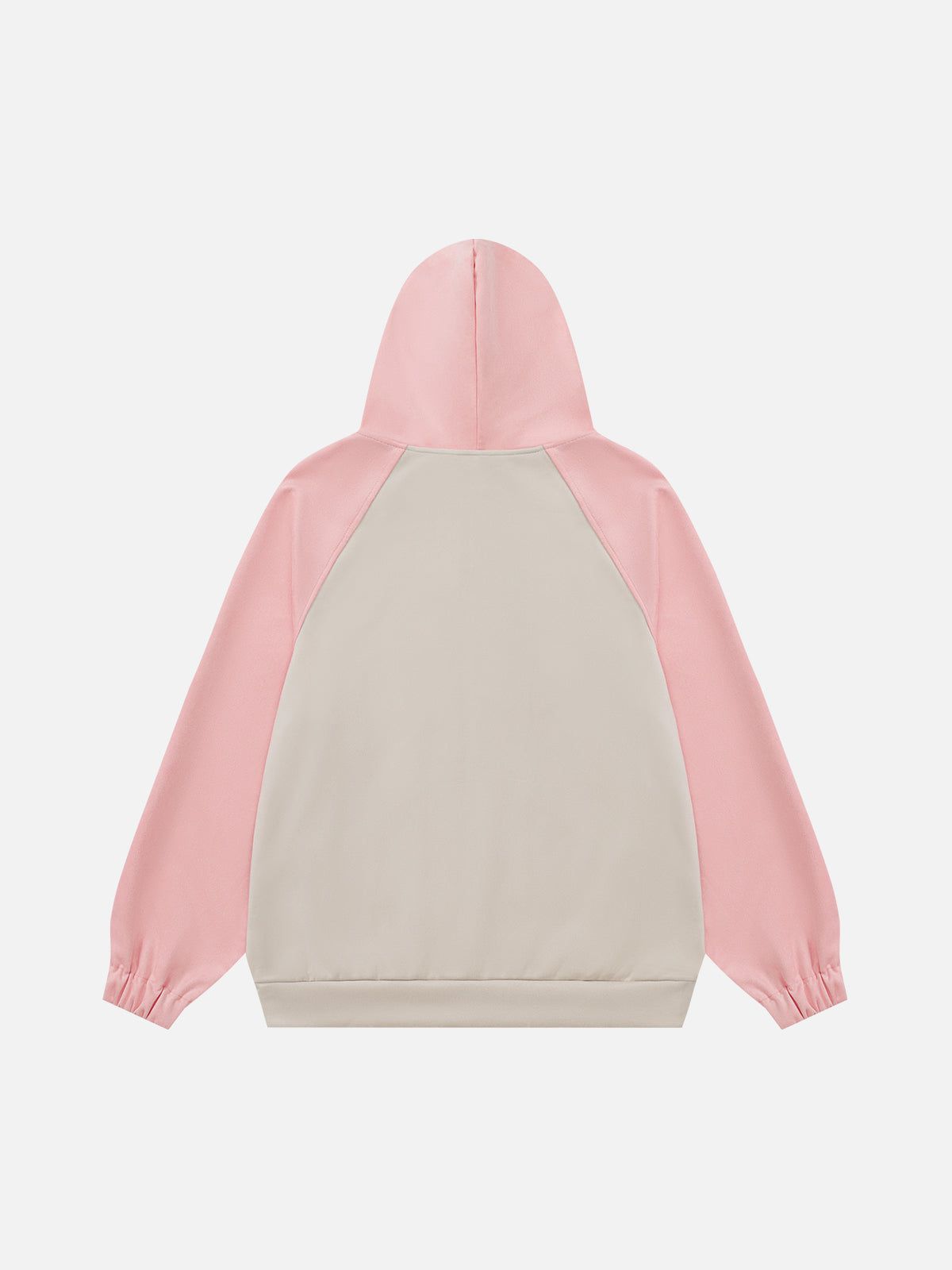 Aelfric Eden Suede Star Patchwork Zip Up Hoodie - Image 13