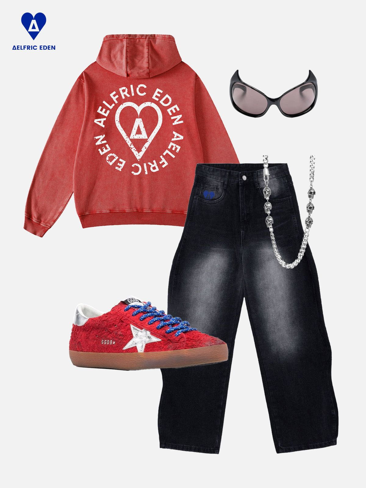 Aelfric Eden Basic Washed Hoodie - Image 3