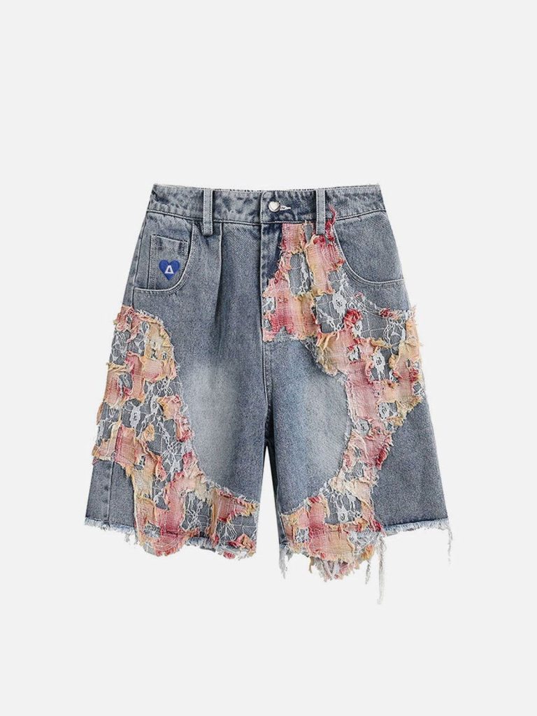 Aelfric Eden Lace Applique Jorts