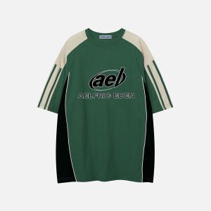 Aelfric Eden Color Block Speedway Tee