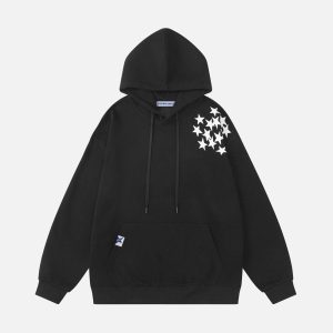 Aelfric Eden Multi Star Graphic Hoodie