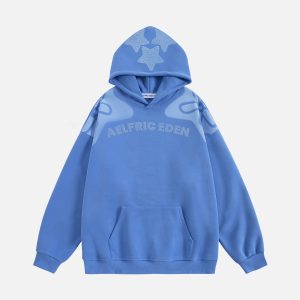 Aelfric Eden Floral Eden Star Print Pullover Hoodie