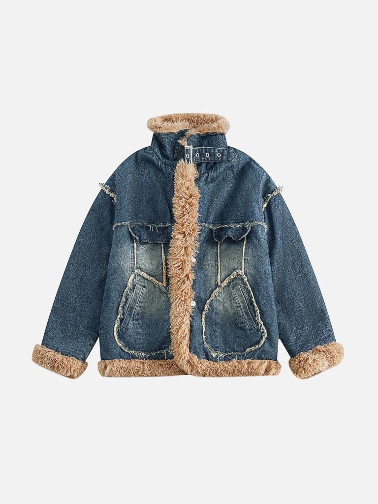 Aelfric Eden Denim Sherpa Coat