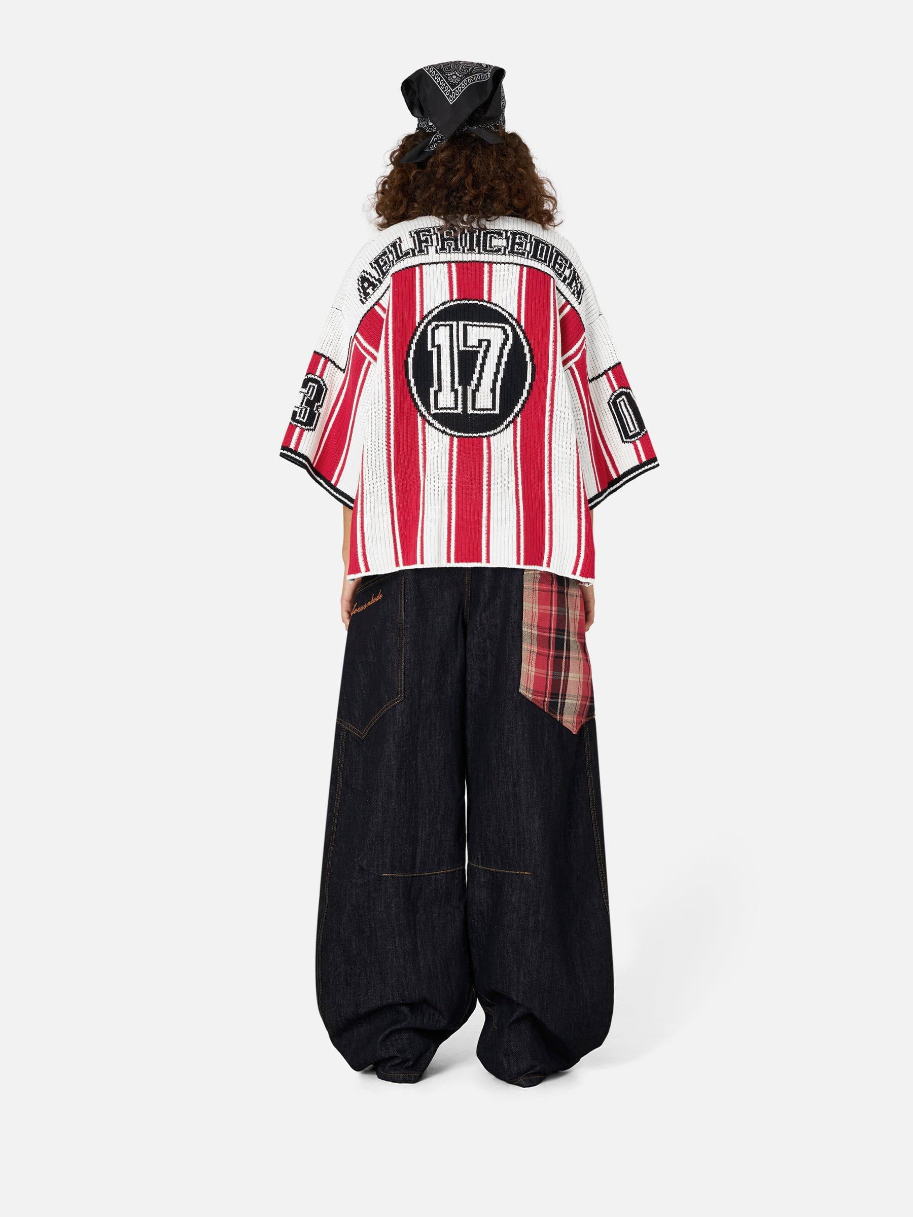 Aelfric Eden 17 Stripe Football Knit - Image 5