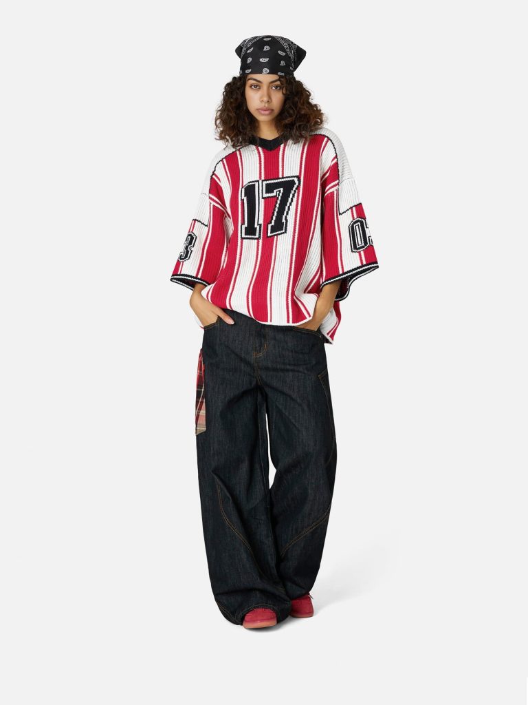 Aelfric Eden 17 Stripe Football  Knit