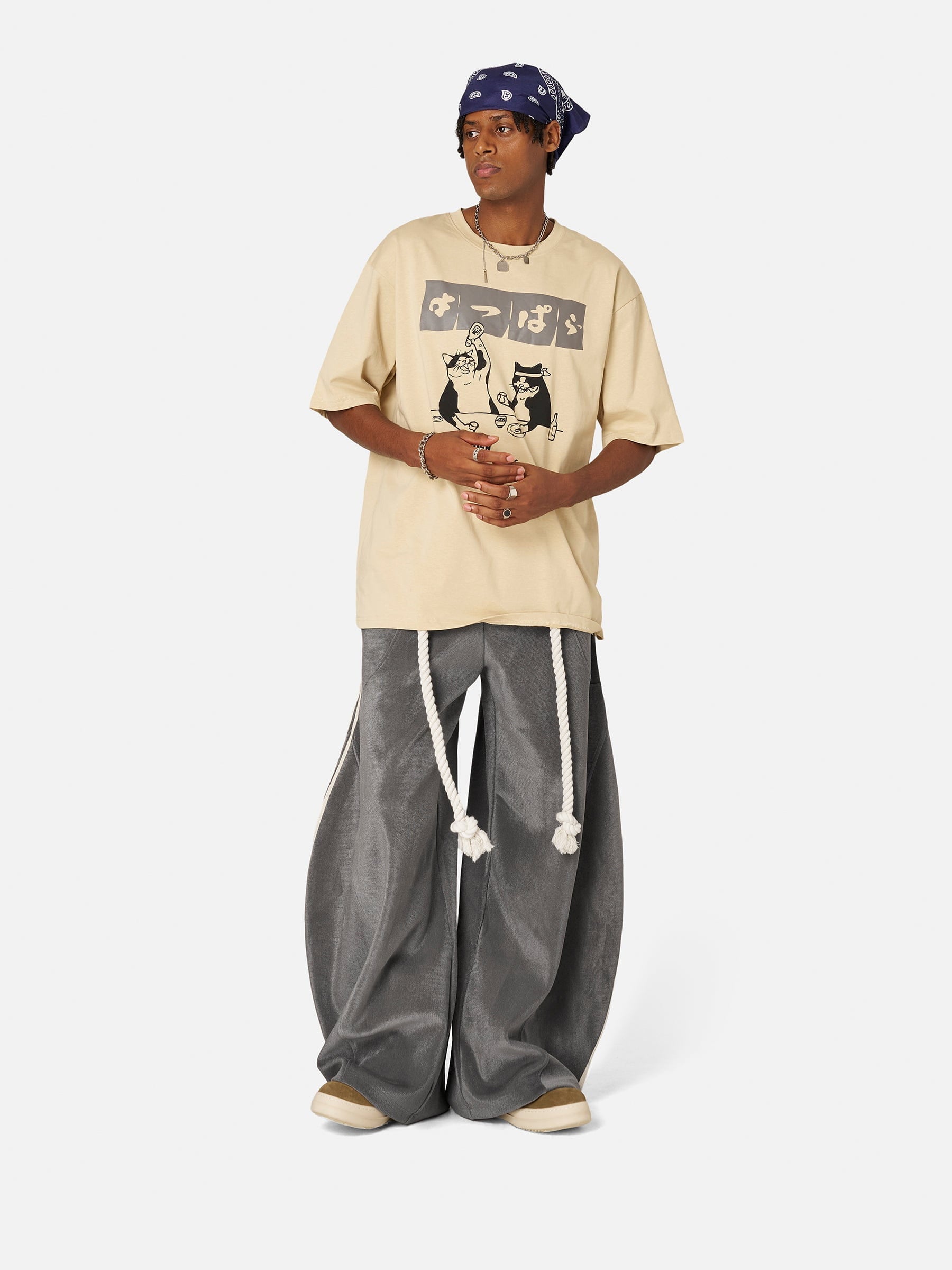 Aelfric Eden Stripe Super Baaggy Sweatpants - Image 6