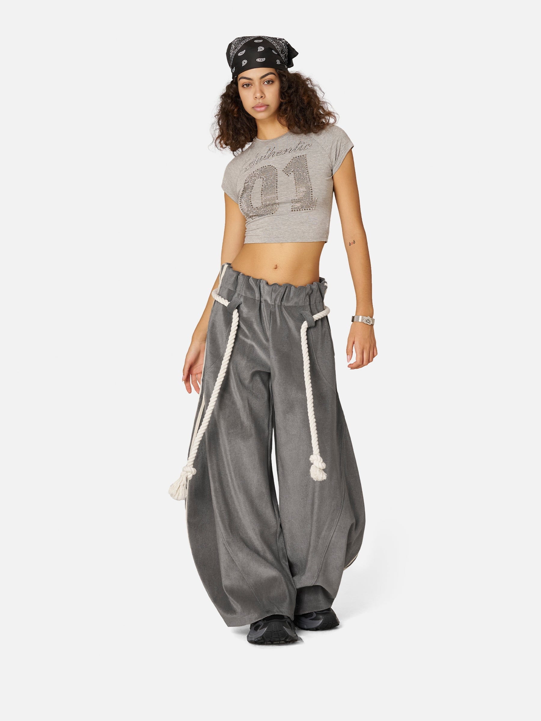 Aelfric Eden Stripe Super Baaggy Sweatpants - Image 4
