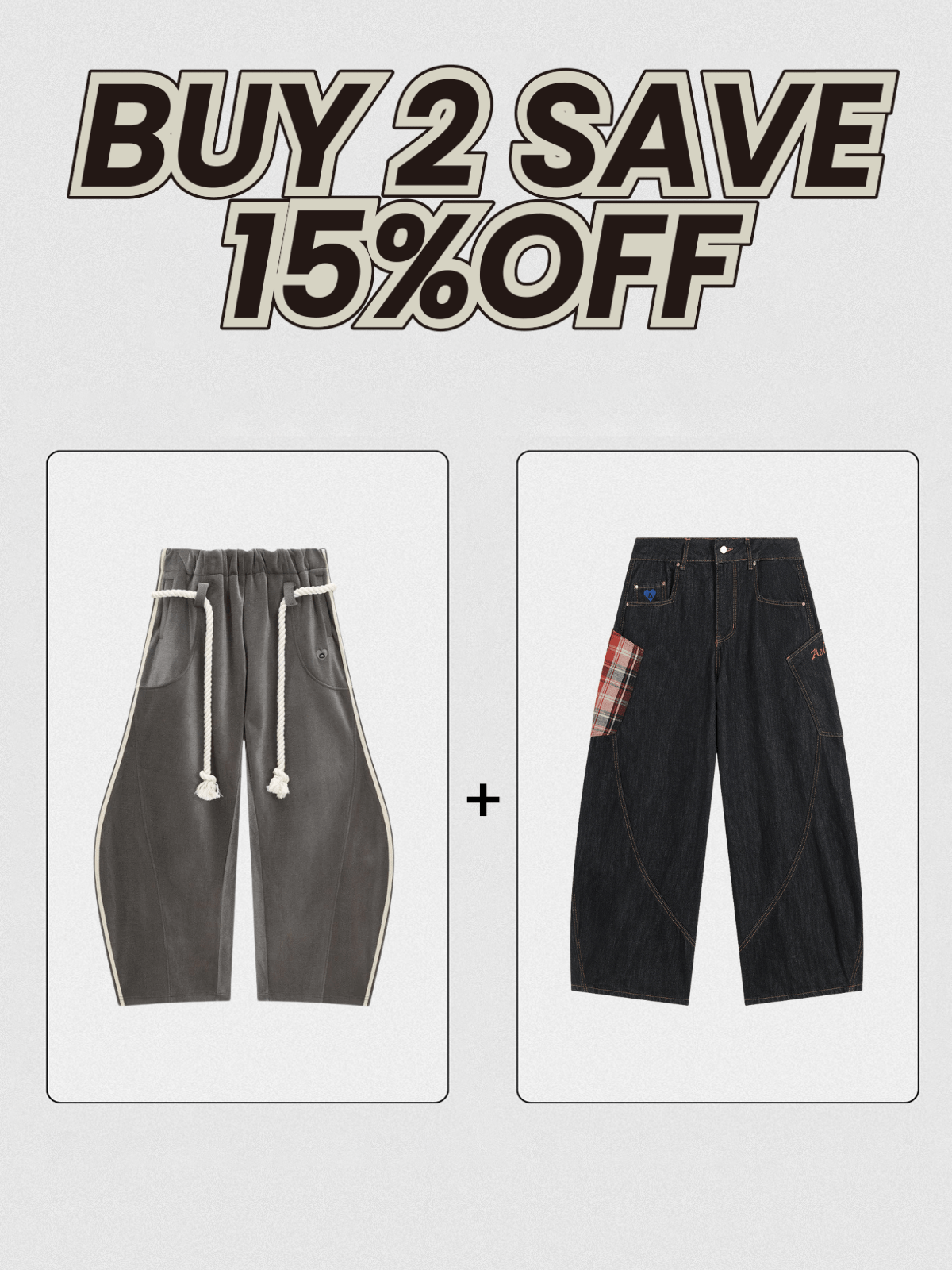 Aelfric Eden Stripe Super Baaggy Sweatpants - Image 11