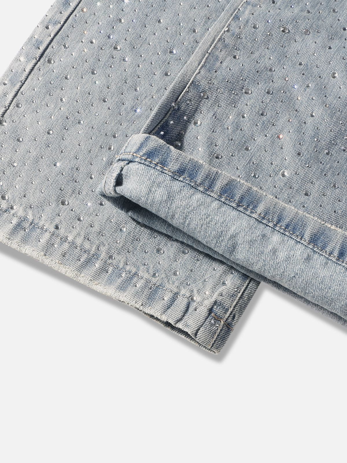 Aelfric Eden Rhinestone Baaggy Jeans - Image 8