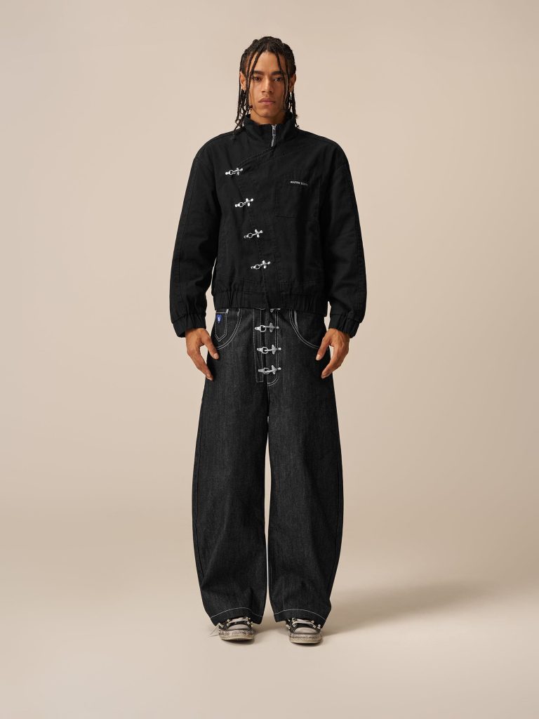 Aelfric Eden Metal Button Boxy Jacket