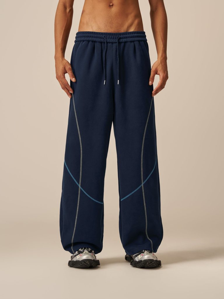Aelfric Eden Color Blocking Stitch Baaggy Sweatpants