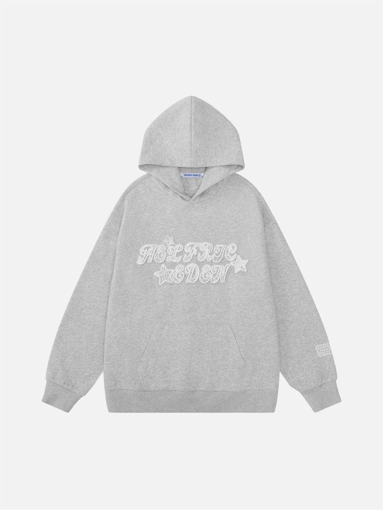 Aelfric Eden Star Foam Graphic Pullover Hoodie