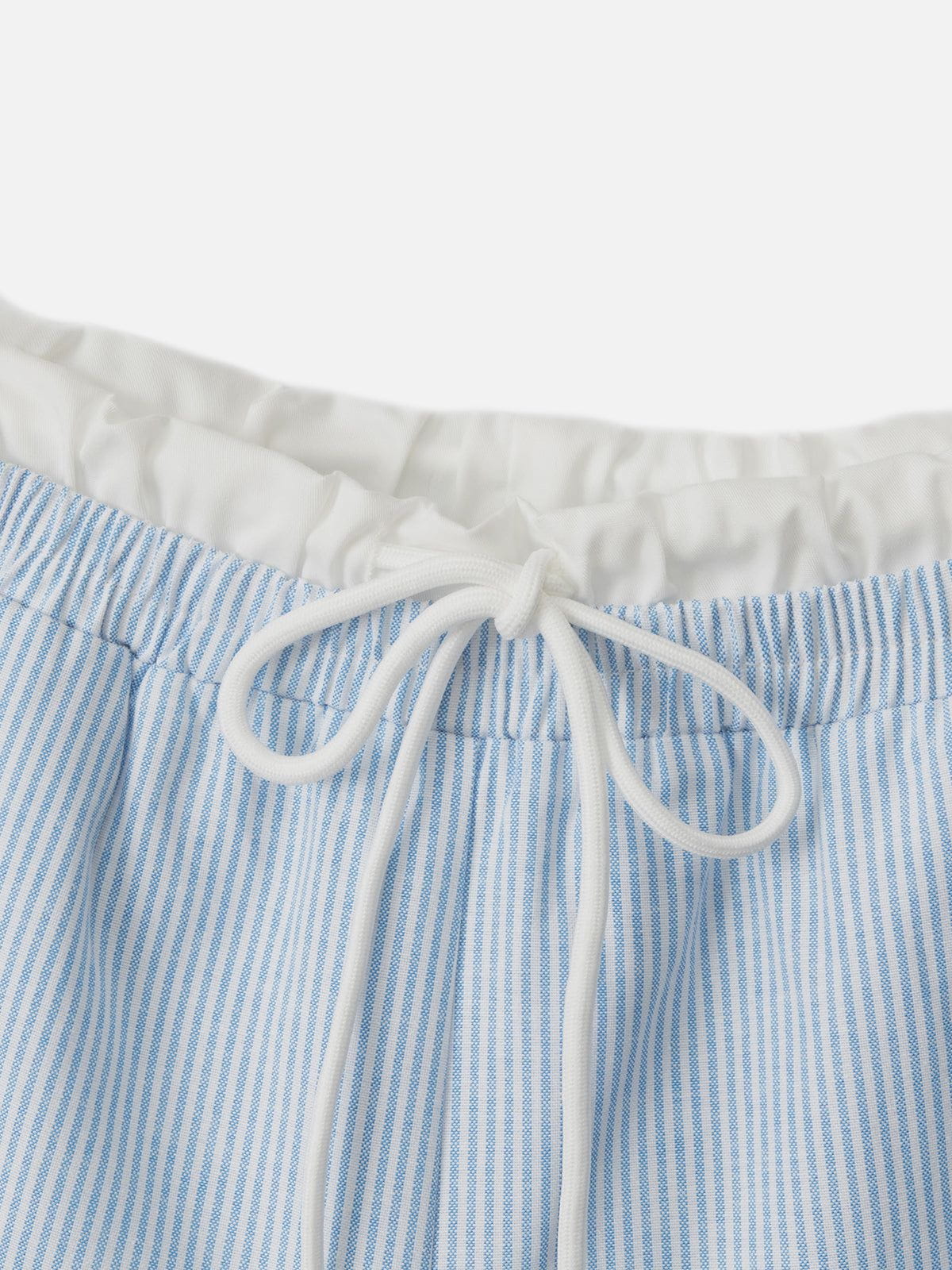 Aelfric Eden Stripe Double Waist Micro Shorts - Image 4