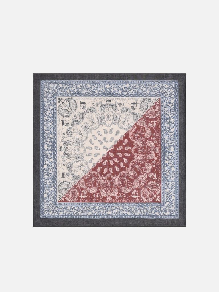 Bandana Graphic Square Scarf