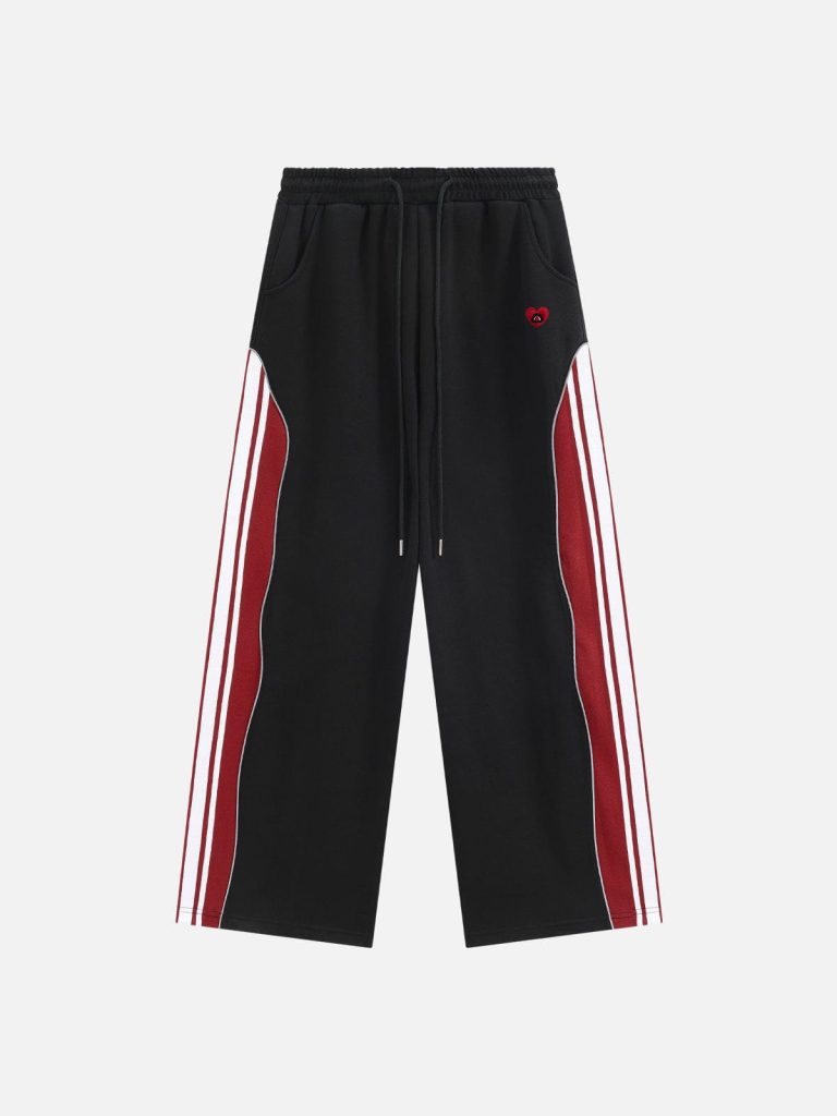 Aelfric Eden Stripe Patchwork Baaggy Sweatpants