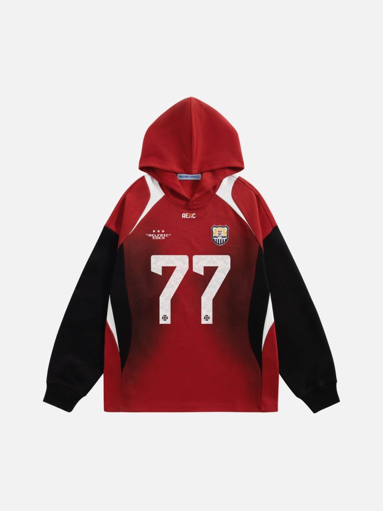 [Pre-Order]  Aelfric Eden 77 Color Blocking Pullover Hoodie