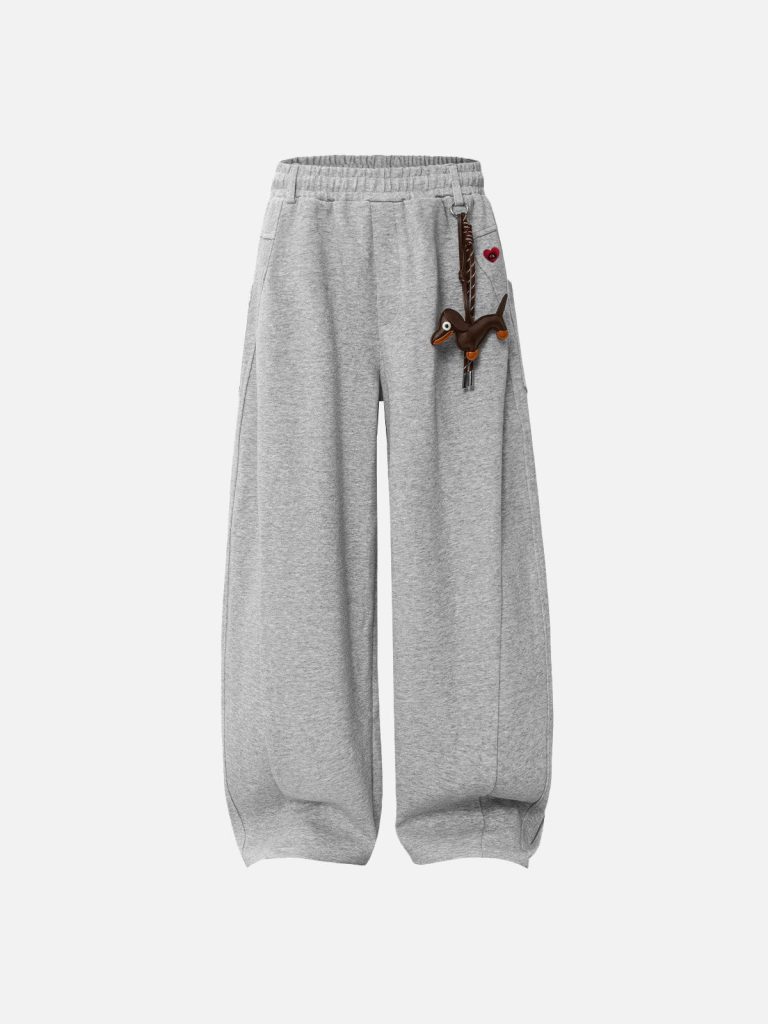 Aelfric Eden Dachshund Keychain Baaggy Sweatpants