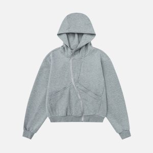 Aelfric Eden Deconstructive Zip Up Hoodie