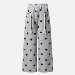 Aelfric Eden Lace Waist Star Sweatpants