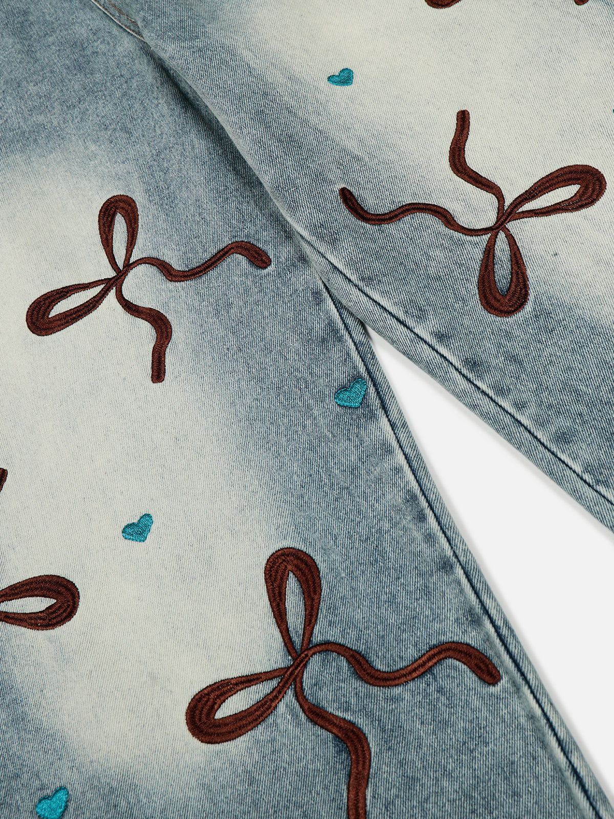 Aelfric Eden Bow Baaggy Barrel Jeans - Image 4