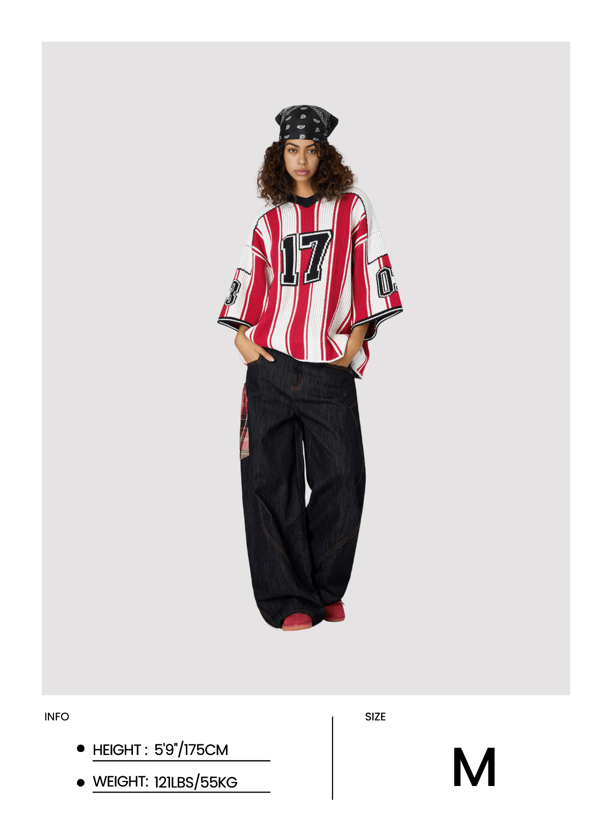 Aelfric Eden 17 Stripe Football Knit - Image 13