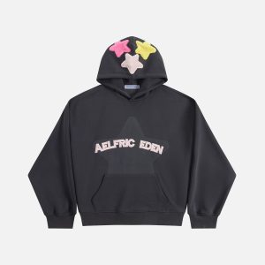 Aelfric Eden Colorful Eden Star Pullover Hoodie