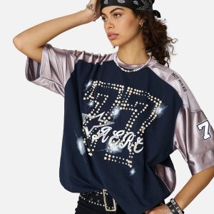 Aelfric Eden Pearl Number Football Jersey