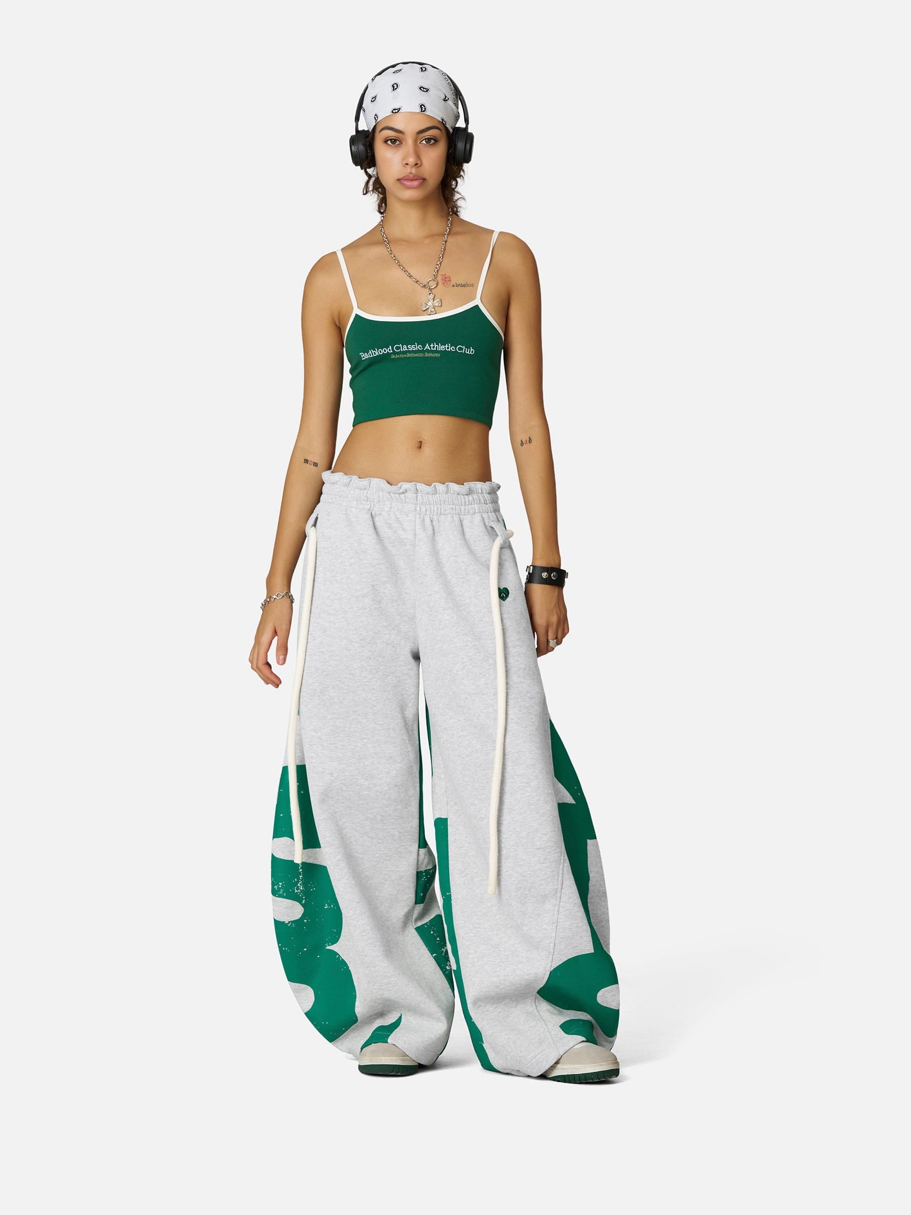 Aelfric Eden Graffiti Super Baaggy Barrel Sweatpants - Image 4