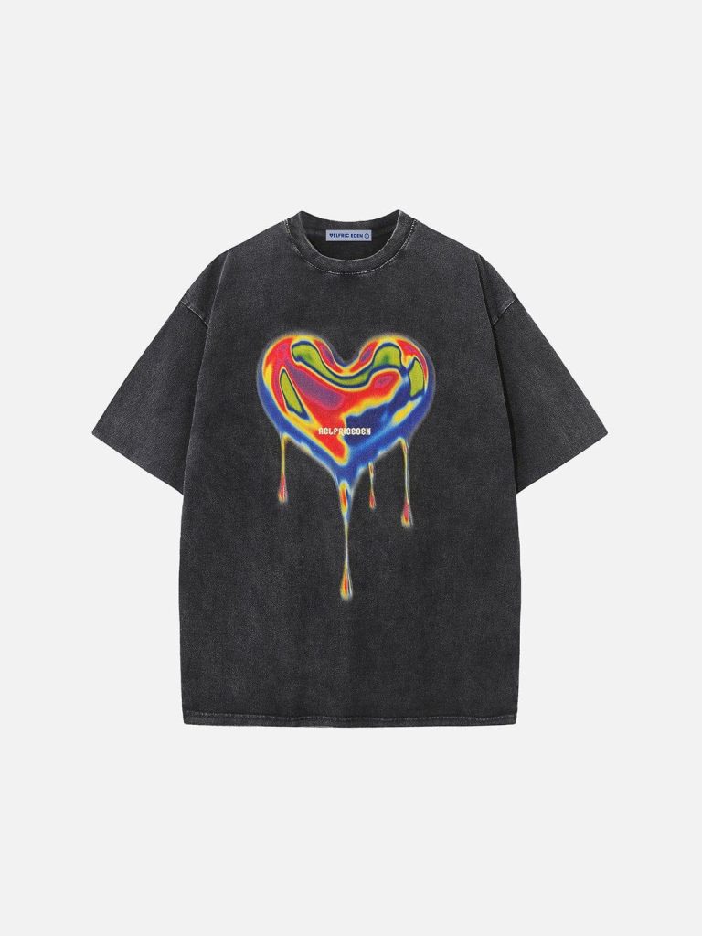 Aelfric Eden Thermal Imaging Heart Graphic Tee