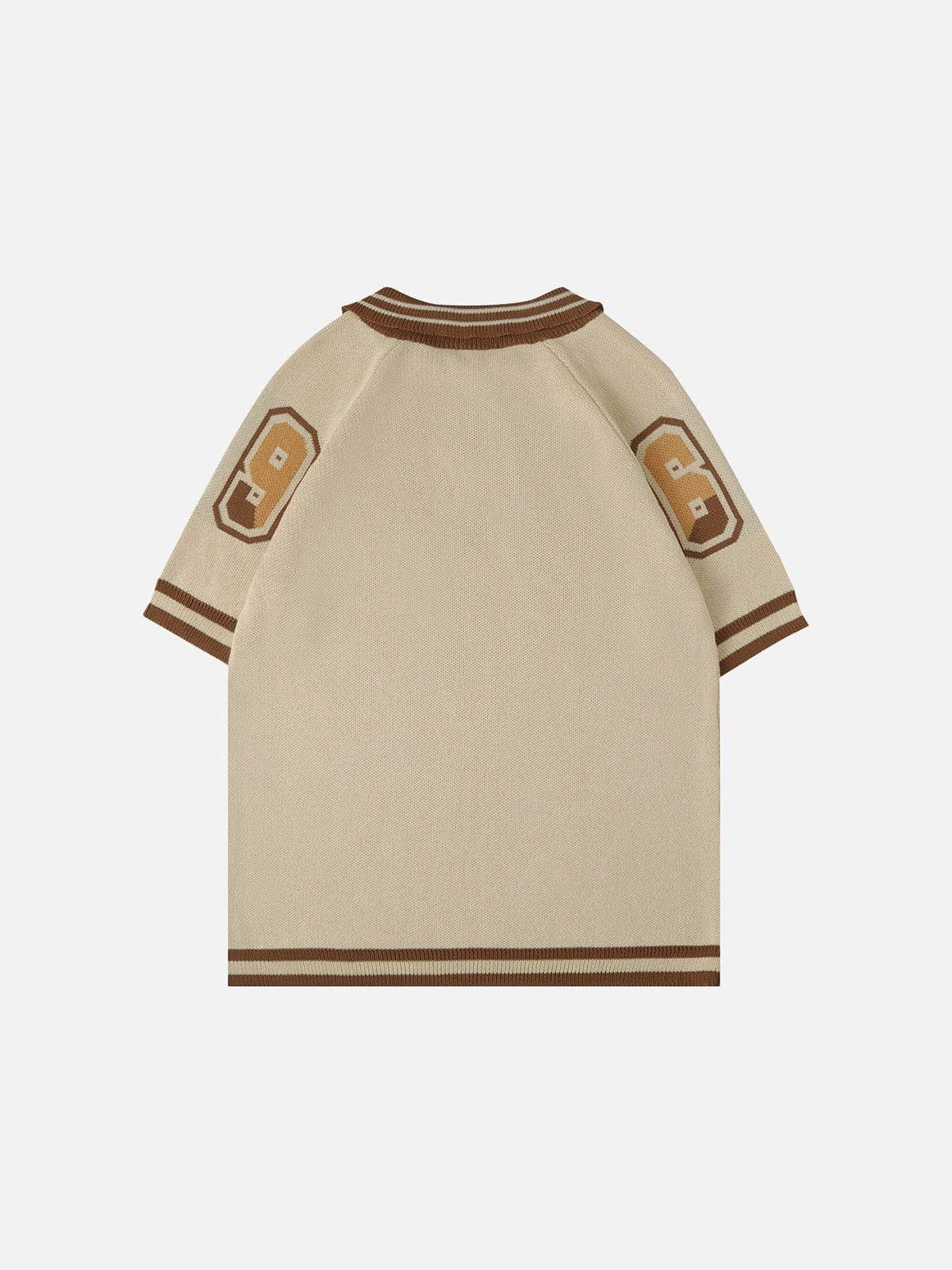 Aelfric Eden Vintage Knit Polo Tee - Image 3