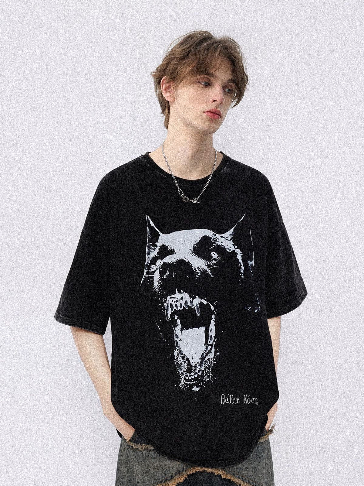 Aelfric Eden Cerberus Graphic Tee - Image 4