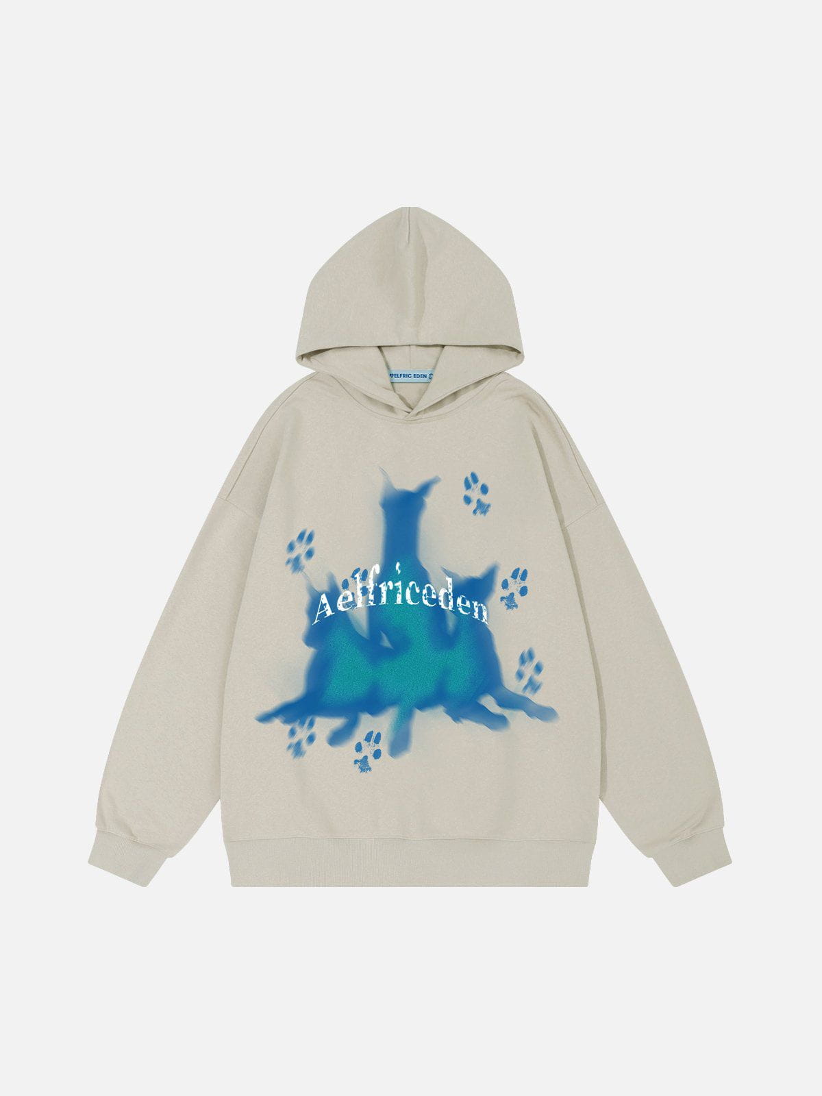 Aelfric Eden Blurring Doberman Graphic Hoodie