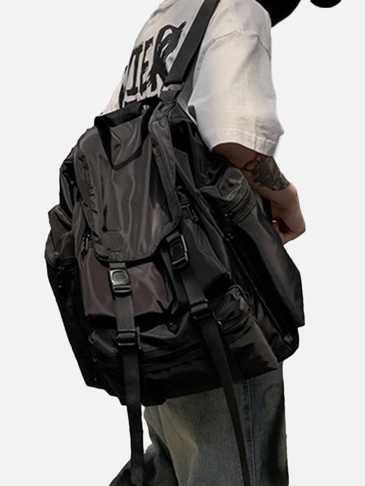 Aelfric Eden Multi-Pocket Utility Sling Backpack - Image 3