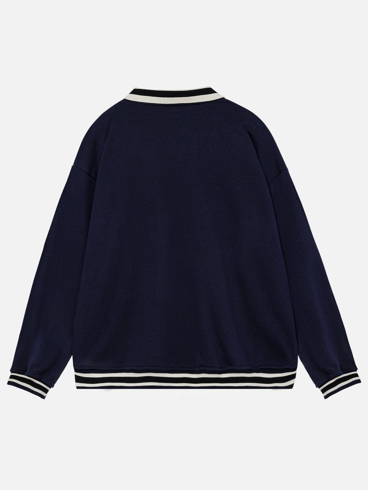 Aelfric Eden Striped Retro Sport Sweatshirt - Image 7