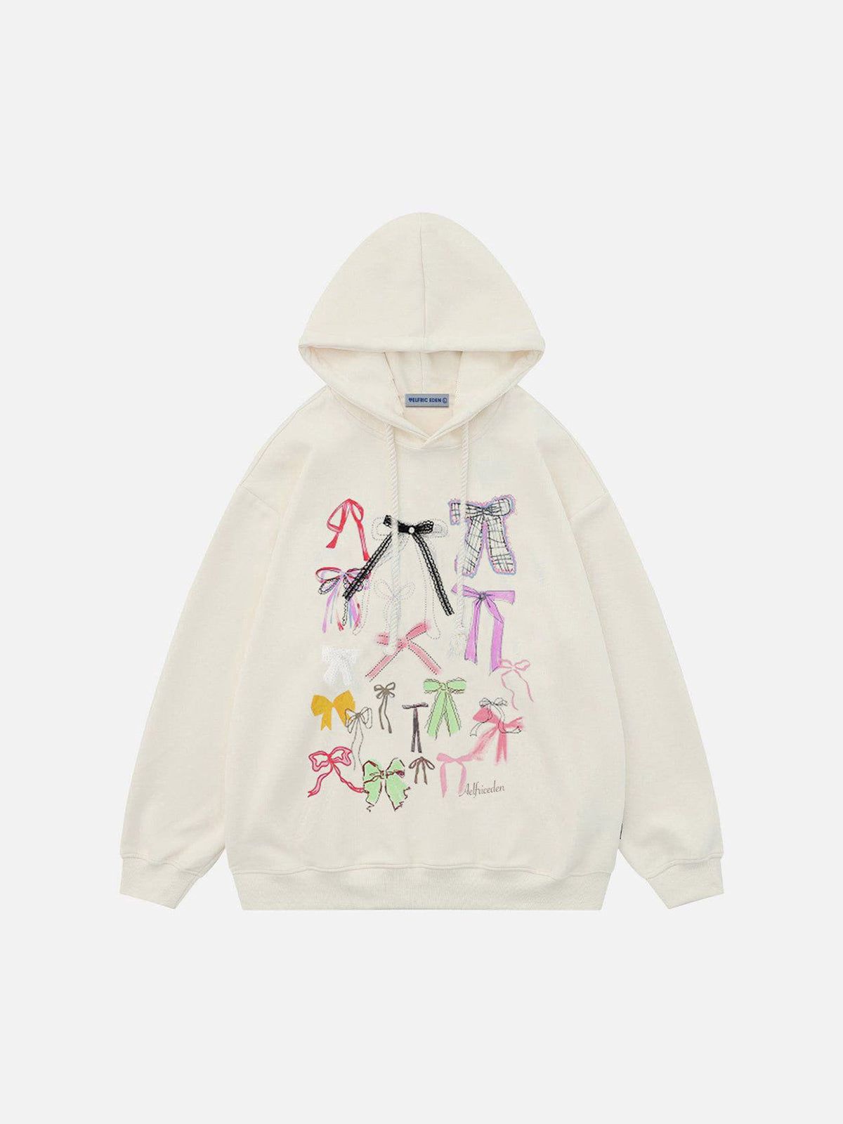 Aelfric Eden Layered Playful Bow Hoodie