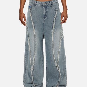 Aelfric Eden Fringe Baggy Jeans