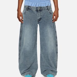 Aelfric Eden Double Waist Baggy Jeans